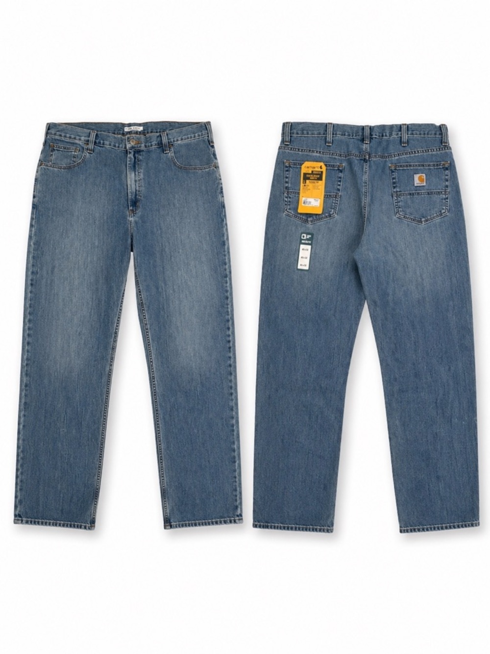 NWT Carhartt Rugged Flex Relaxed Fit Jeans Men's 42x32 Workwear